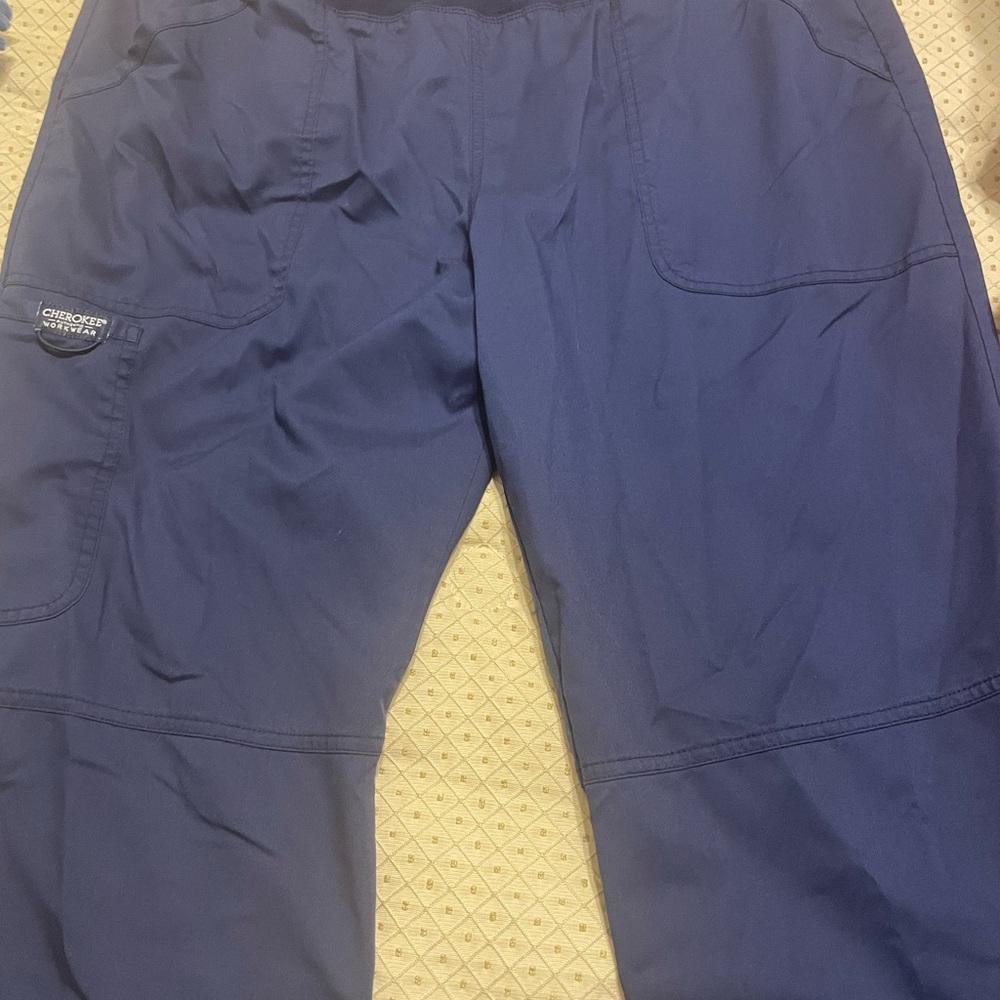 Cherokee Blue scrub pants